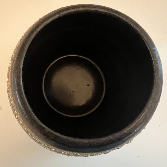 Lapid Israel Ceramic Vase Signed, Short Vase, Mid Century Vase, Israeli Pottery - Picture 10 of 10